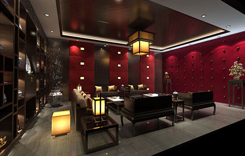 新中式別墅設(shè)計(jì)裝修效果圖