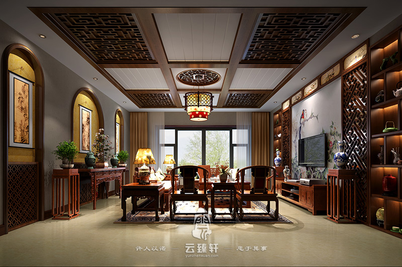 復(fù)式樓客廳裝修效果圖