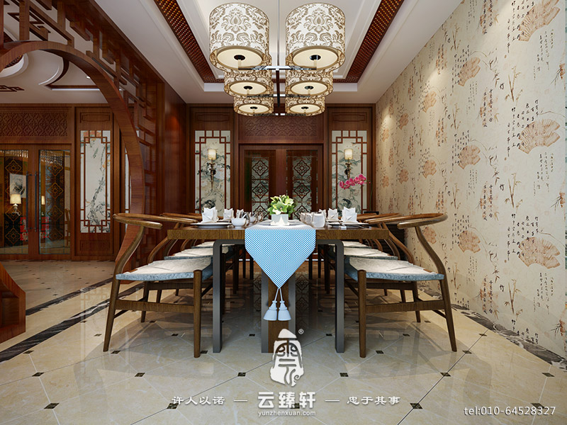 簡約中式風格餐廳