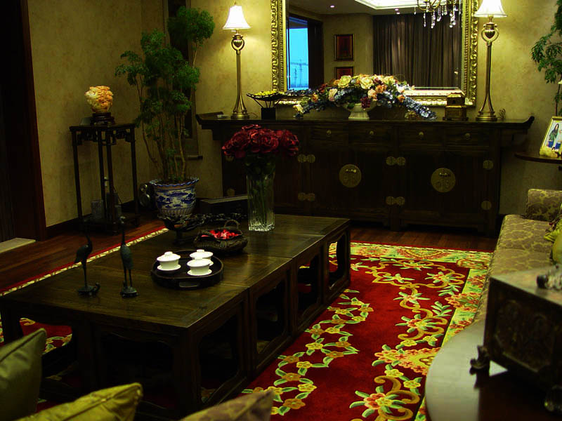 中式古典客廳細節(jié)展示