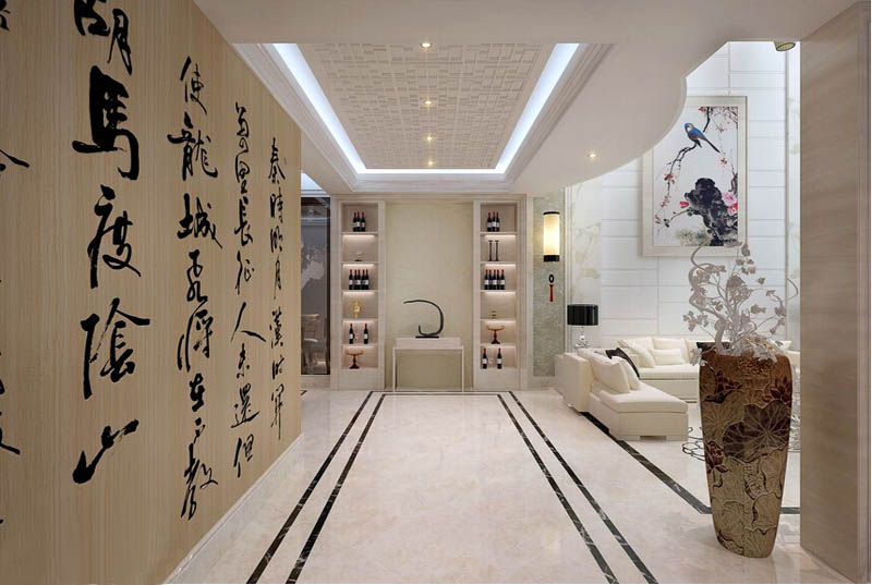 如何打造現(xiàn)代簡約中式客廳