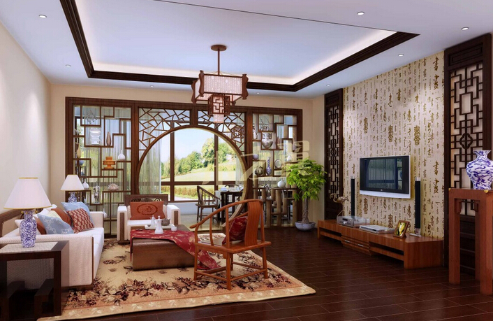 中式大客廳分區有哪些注意事項