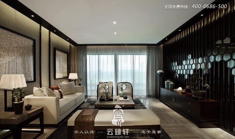 客廳內(nèi)斂端莊優(yōu)雅中別墅設(shè)計(jì)