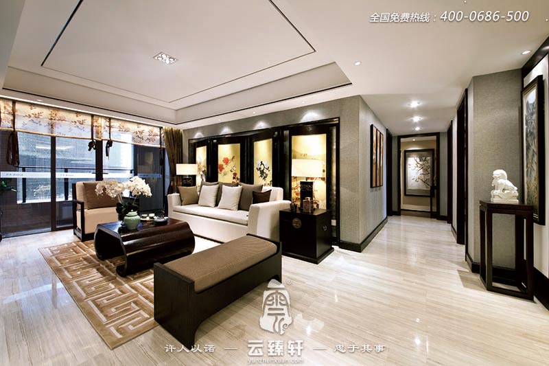 中式客廳設(shè)計效果圖