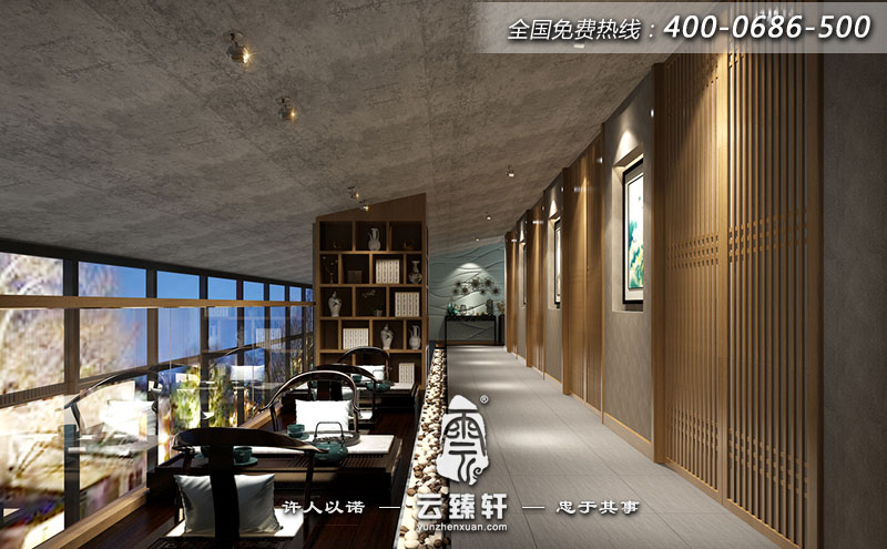 女子養(yǎng)生會(huì)所的休閑區(qū)