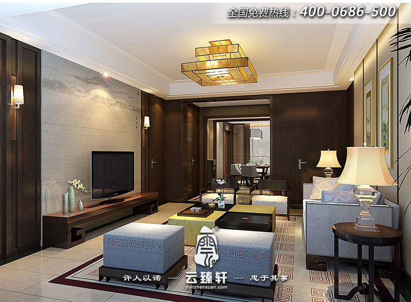 中式家裝設(shè)計(jì)圖片