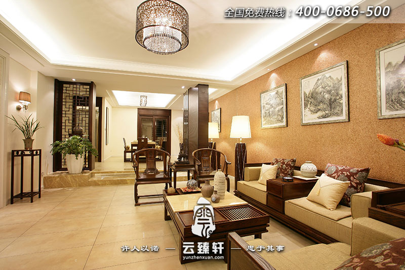 中式裝修風格效果圖