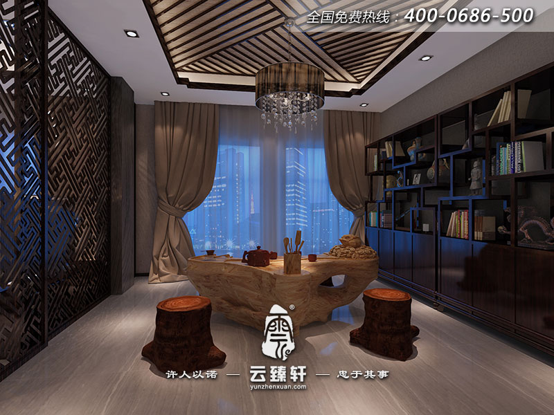 家庭茶室裝修效果圖