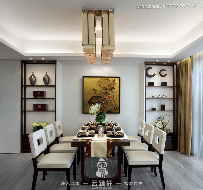 簡約中式裝修圖片