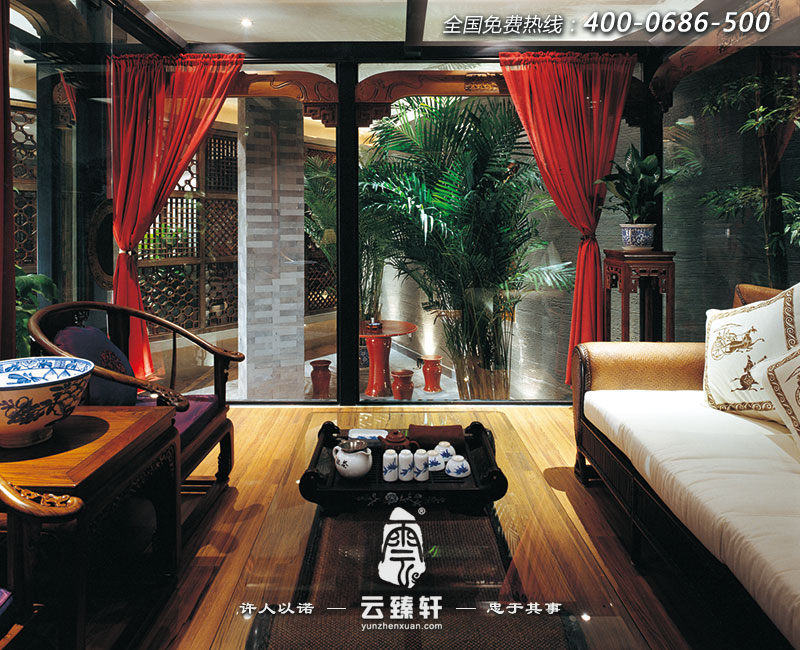 茶室的裝修效果圖