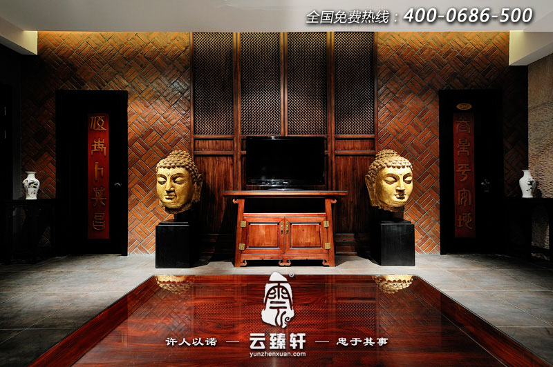 餐廳包間里的會(huì)客廳設(shè)計(jì)效果圖