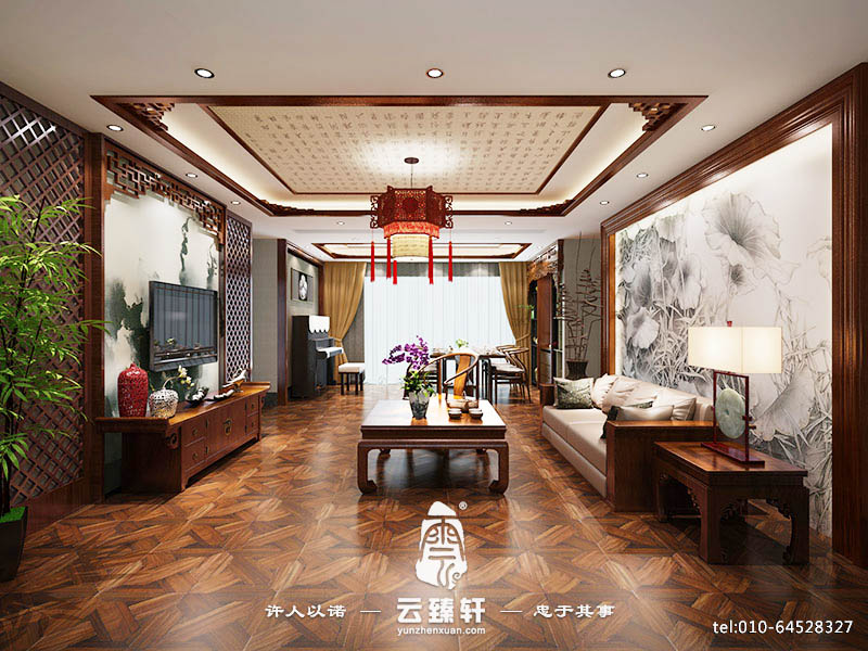 中式裝修地板磚