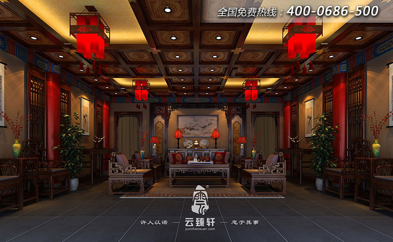 益陽四合院中堂圖片