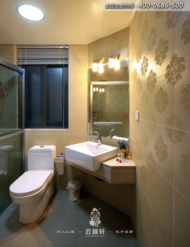 新中式衛(wèi)生間裝修圖片