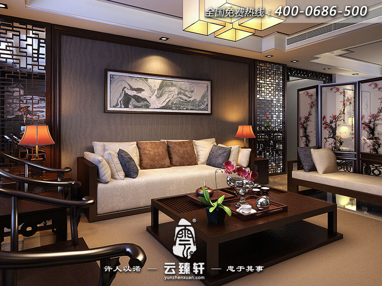 簡(jiǎn)約中式風(fēng)格效果圖