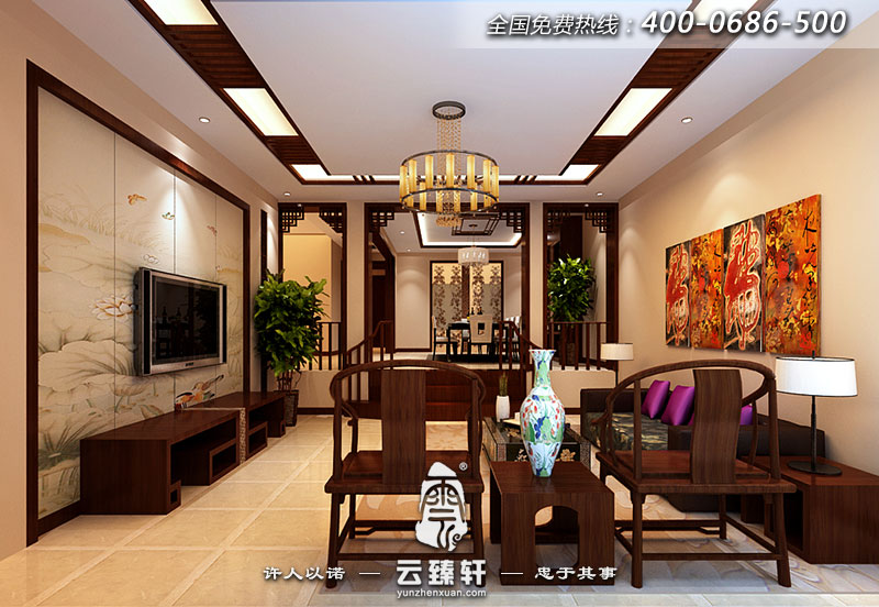 中式風格設計效果圖