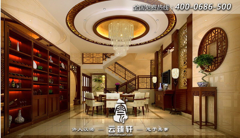 新中式風格設(shè)計效果圖