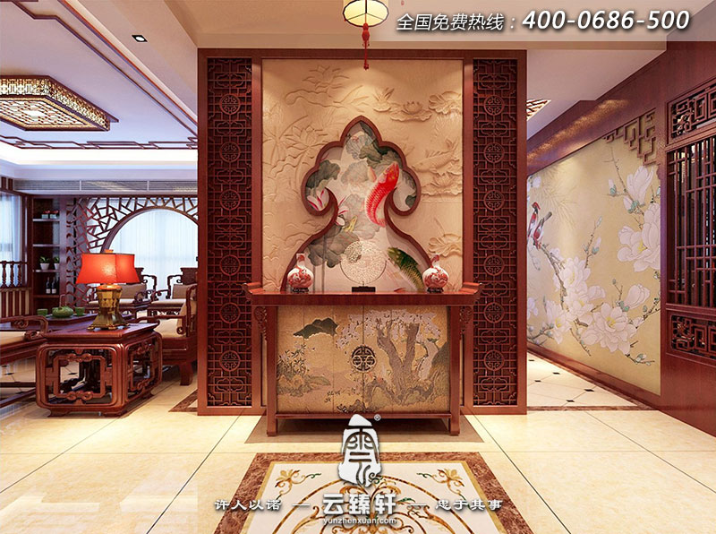 中式玄關裝修風水