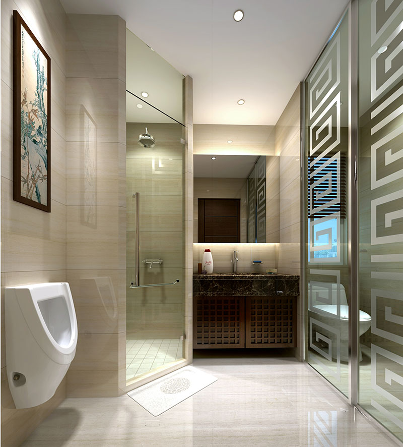 中式衛生間風水禁忌效果圖