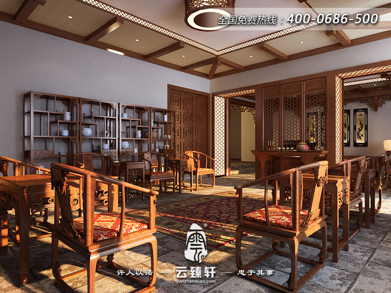 古典中式設計元素效果圖