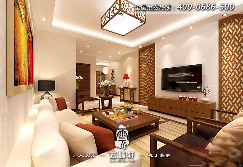 室內中式設計效果圖