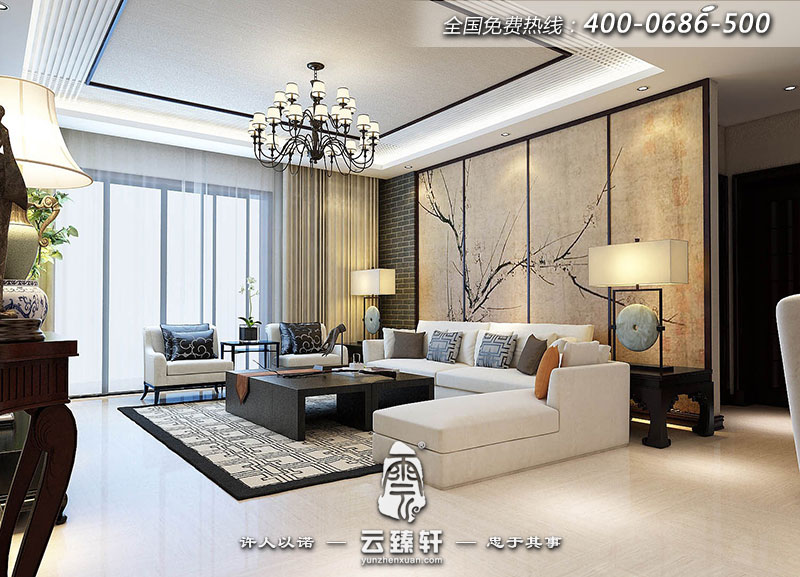 客廳風水效果圖