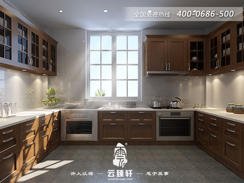 家庭廚房裝修風水效果圖