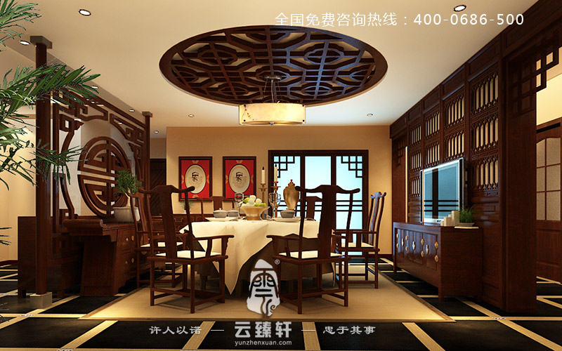 餐廳風水布局效果圖