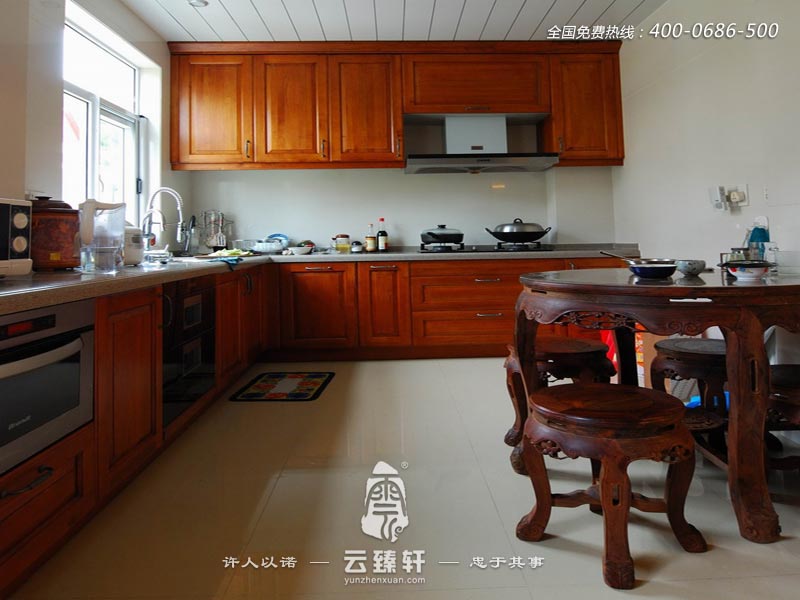 陽臺做廚房的風水效果圖