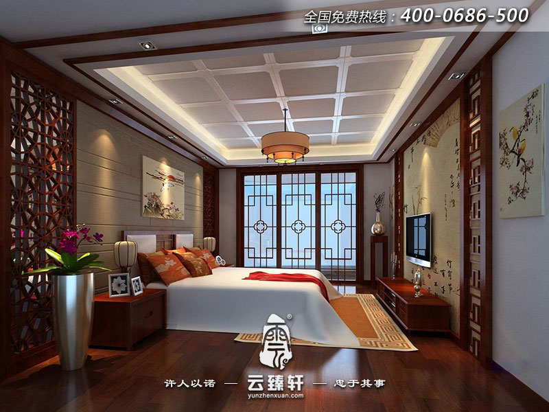 新中式古典主義風(fēng)格效果圖