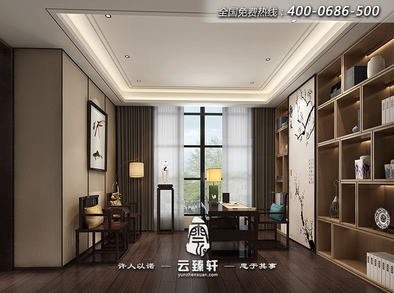 新中式細(xì)節(jié)裝飾效果圖