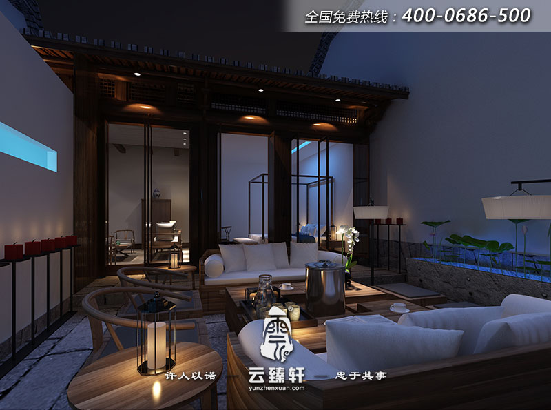 新中式設(shè)計風(fēng)格效果圖