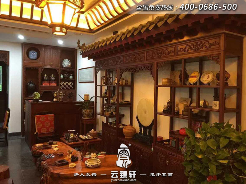 小茶館設計裝修效果圖