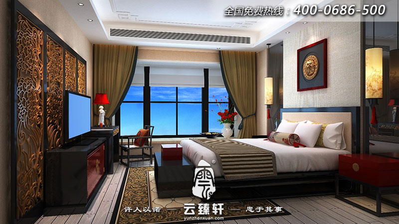 新中式設(shè)計(jì)家居效果圖