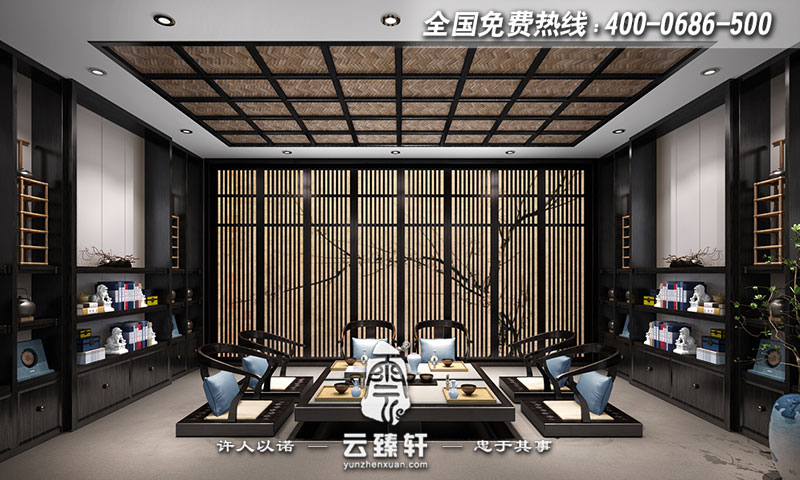 禪意中式風格設計效果圖