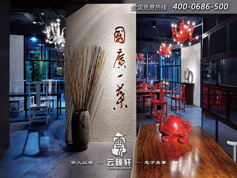 禪意中式風格裝修效果圖