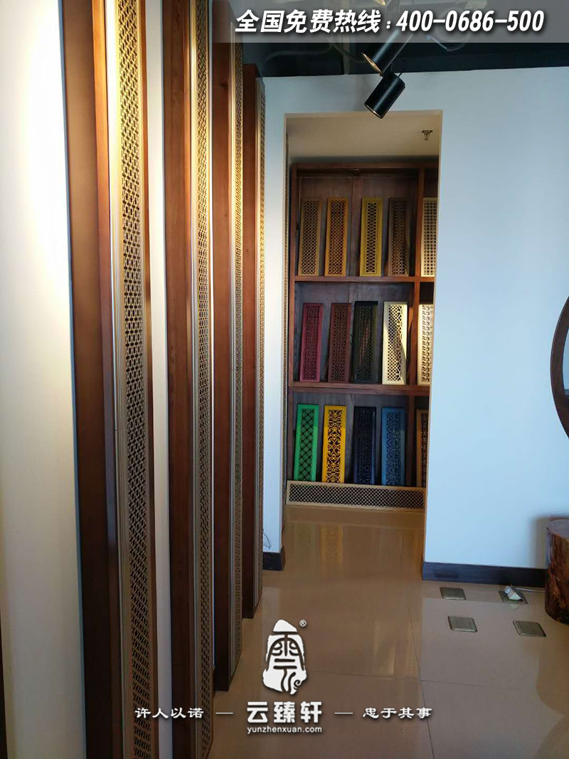 空調(diào)系統(tǒng)產(chǎn)品展示區(qū)一角圖片