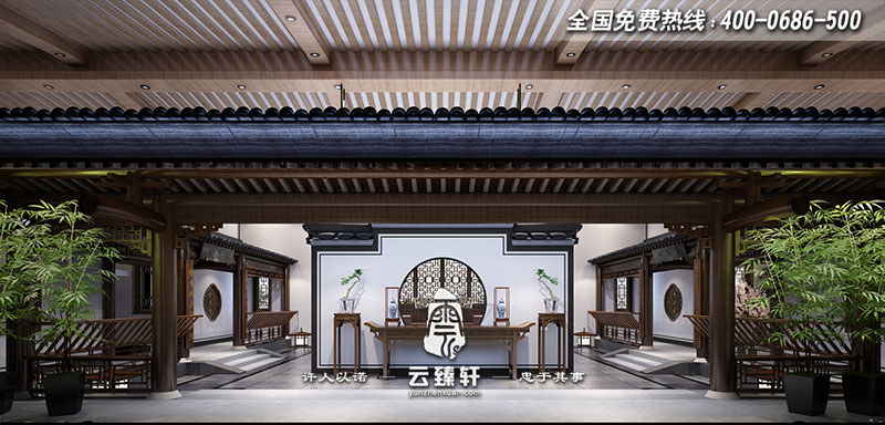 四合院設(shè)計(jì)效果圖