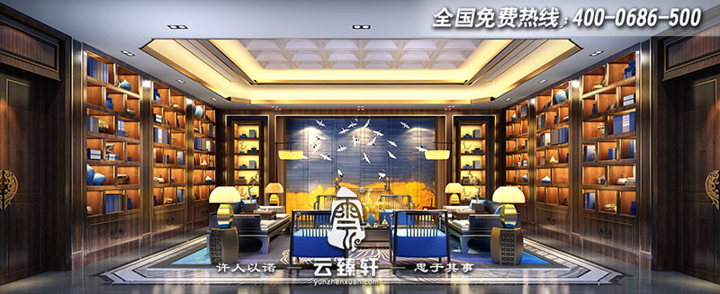 中式會(huì)所裝飾效果圖