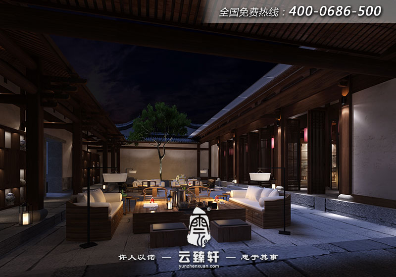 客棧裝修風格設計圖片