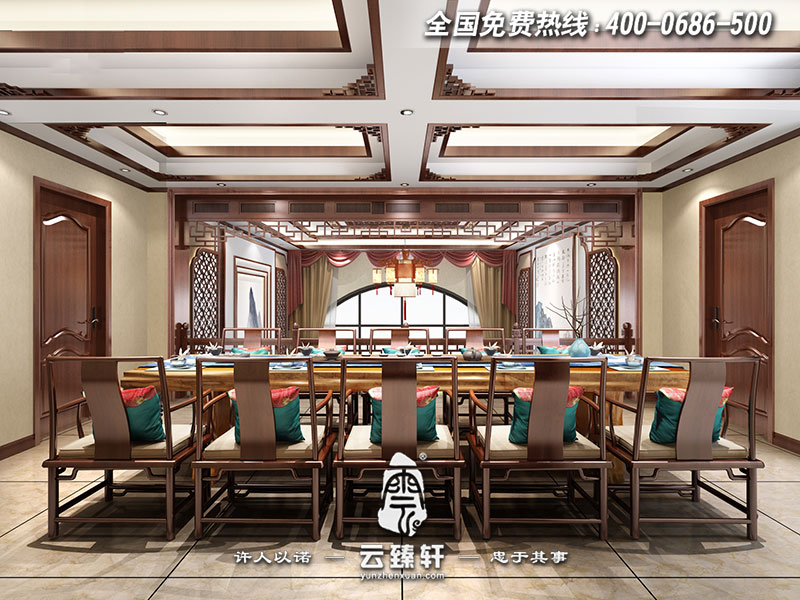 別墅中式裝修設(shè)計圖片